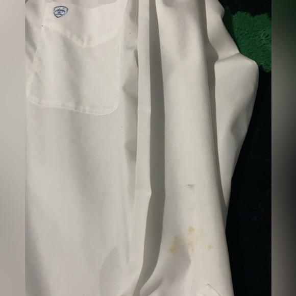 Ariat button down long sleeve dress shirt - Picture 3 of 3
